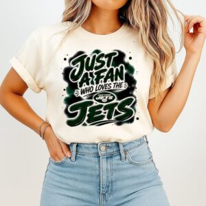 New York Jets NFL Just A Fan Who Loves The Logo T-Shirt