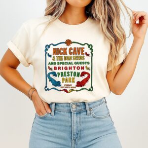 Nick Cave And The Bad Seeds Brighton Preston Park 2026 T-Shirt