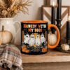 Personalized Hanging With My Boos Mug, Custom Family Ghost Halloween Coffee Cup