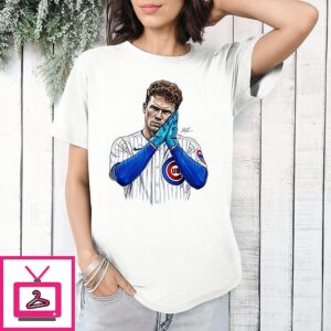 Pete Crow Armstrong Chicago Cubs Signature Night-Night Celebration T-Shirt