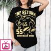 Philadelphia Eagles The Return Of 55 Brandon Graham Comeback T-Shirt