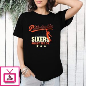 Philadelphia Sixers Vintage Script Women’s T-Shirt