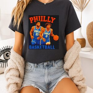 Philly Basketball 76ers Sixers Embiid Maxey T-Shirt