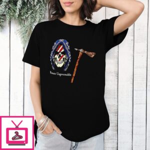Remain Ungovernable Hooded Skull Hammer Anti-Authority T-Shirt