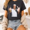 Roger Federer Smoking A Cigarette Middle Finger T-Shirt