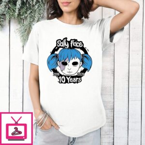 Sally Face 10th Anniversary 2016 2026 T-Shirt