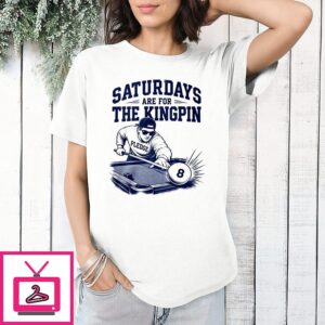 Saturdays Are For The Kingpin 8-Ball Pablo Pledgescobar T-Shirt
