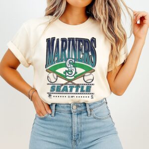 Seattle Mariners 2026 Mlb American League Logo Vintage T-Shirt