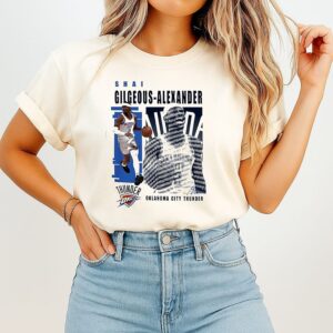 Shai Gilgeous-Alexander Oklahoma City Basketball 2026 NBA Highlights Signature T-Shirt