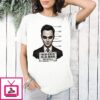 Sheldon Cooper Big Bang Theory Joker Mugshot T-Shirt