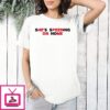 She’s Speeding On Home Slogan Typography T-Shirt