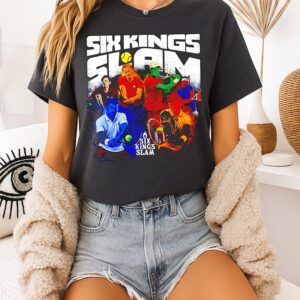 Six Kings Slam Tennis Graphic 2026 T-Shirt