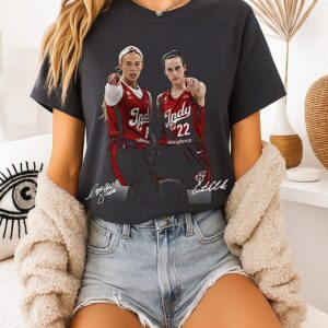Sophie Cunningham And Caitlin Clark Indy T-Shirt