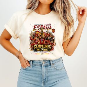 Spain World Cup 2026 Campeones Del Mundo T-Shirt