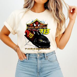 Spider-Man Houston 713 Throwbach Nascar Marvel Comic T-Shirt