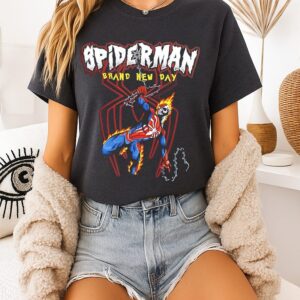Spider-Man X Ghost Rider Brand New Day Comic T-Shirt