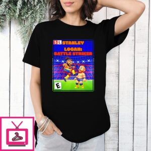 Stanley Logan Battle Striker Wrestling T-Shirt