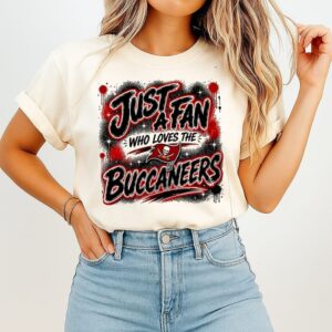 Tampa Bay Buccaneers NFL Just A Fan Who Loves The Logo T-Shirt