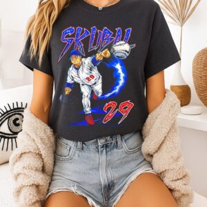 Tarik Skubal Detroit Tigers 29 Pitcher Baseball T-Shirt