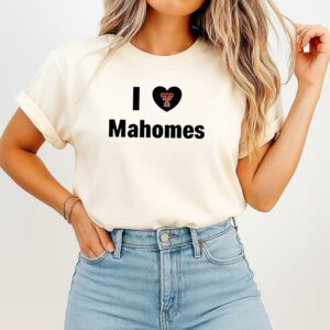 Texas Tech Football I Love Patrick Mahomes T-Shirt