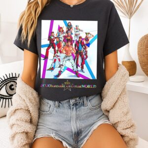 The Jojo’s Bizarre Adventure World Anime T-Shirt