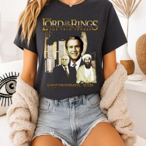 The Lord Of The Rings The Twin Towers September 11th T-Shirt