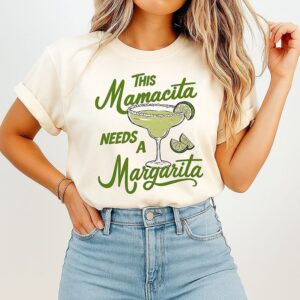 This Mamacita Needs A Margarita Cocktail T-Shirt
