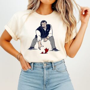 Three Point Stance Coach Mike Vrabel Ne Patriots T-Shirt
