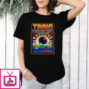 Train Drops Of Jupiter 25 Years In The Atmosphere Tour Barenaked Ladies And Matt Nathanson T-Shirt