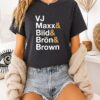 Vj Maxx Biid Bron Brown Philadelphia 76ers NBA 2026 T-Shirt