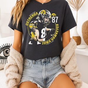 Addison Ostrenga Iowa Hawkeyes Portrait Vintage T-Shirt