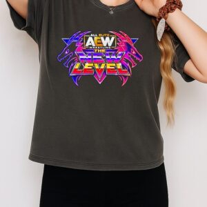 All Elite Wrestling The New Level Level Up Graphic T-Shirt