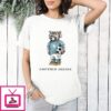 Another Geezer Raccoon Soccer Player Number 9 T-Shirt