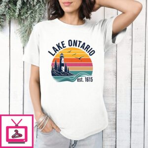 Anti Trump Lake Ontario Est 1615 T-Shirt