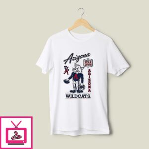 Arizona Wildcats Go Wildcats Bear Down Mascot Graphic T-Shirt