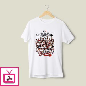 Atlanta Braves 2026 Nl East Champions All Team Graphic T-Shirt