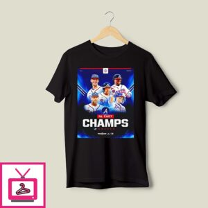 Atlanta Braves 2026 Nl East Division Champions Poster T-Shirt