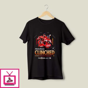 Atlanta Braves Clinched 2026 Mlb Postseason Poster T-Shirt