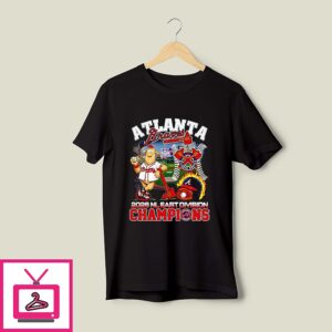 Atlanta Braves Nl East Division Champions 2026 Mascot T-Shirt
