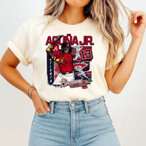 Atlanta Braves Ronald Acuña Jr Field Mark Franklin T-Shirt