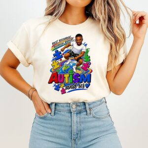 Autism And US Illustration T-Shirt