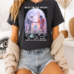 Back To The Moon 1969-2026 Thank You For The Memories T-Shirt