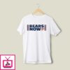 Bears Now Chicago Bears Logo NFL Football Graphic T-Shirt