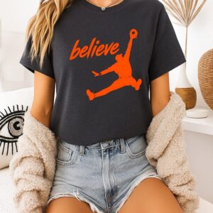 Believe Baltimore Orioles Air Cowser T-Shirt