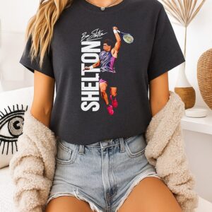 Ben Shelton Tennis Player Signature 2026 T-Shirt