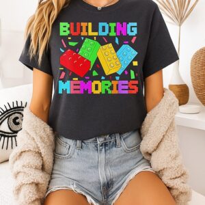 Brick Block Building Memories T-Shirt