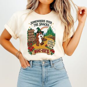 Buc-Ee’s The Wizard Of Oz Somewhere Over The Snack Graphic T-Shirt