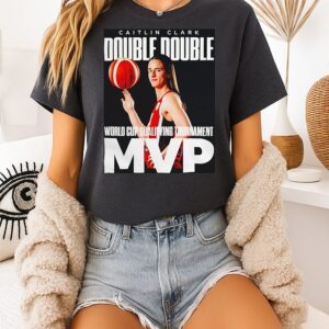 Caitlin Clark Mvp Of The 2026 Fiba Women’s World Cup Qualifying Tournament T-Shirt
