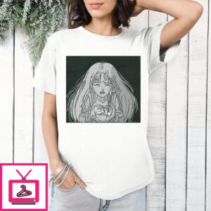 Casca Holding The Demon Child From Berserk T-Shirt