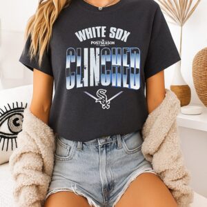Chicago White Sox 2026 Mlb Postseason Clinched T-Shirt